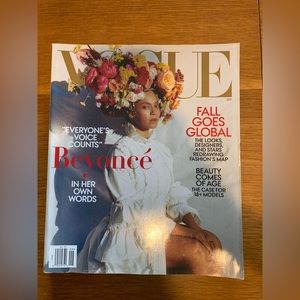 Vogue September Issue 2018 Featuring Beyoncé